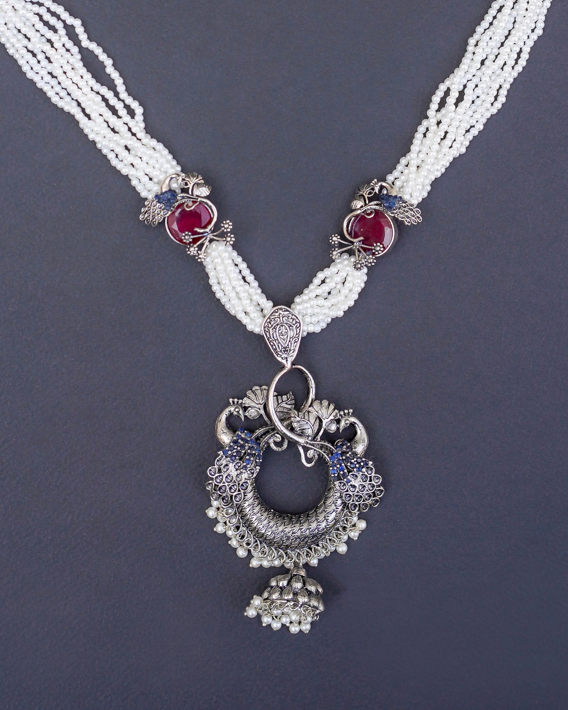 Handmade Silver Plated Mala