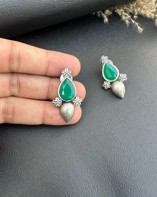 Taisiya Earrings Green