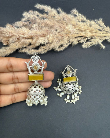 Sanya Earrings Yellow