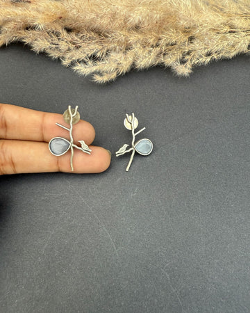 Ava earrings gray