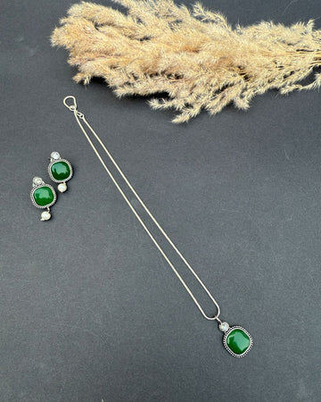 Ablah Pendant Set Green