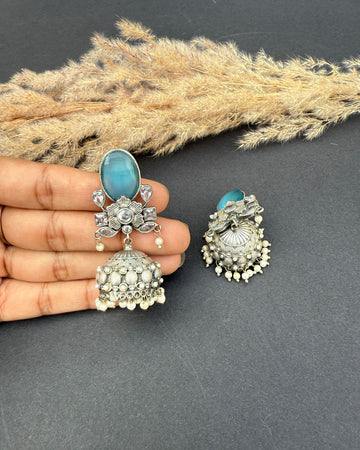 Zaisha Earrings Blue