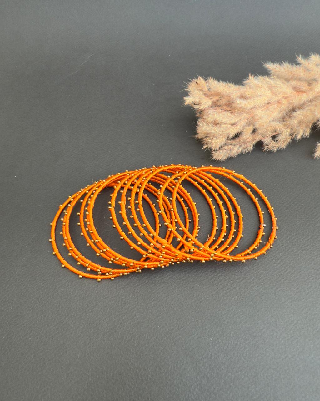 Laika Bangles Set Tangerine