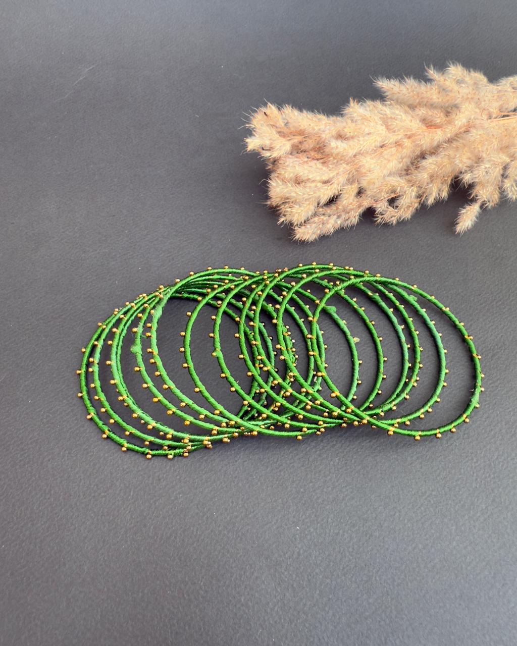 Laika Bangles Set Green