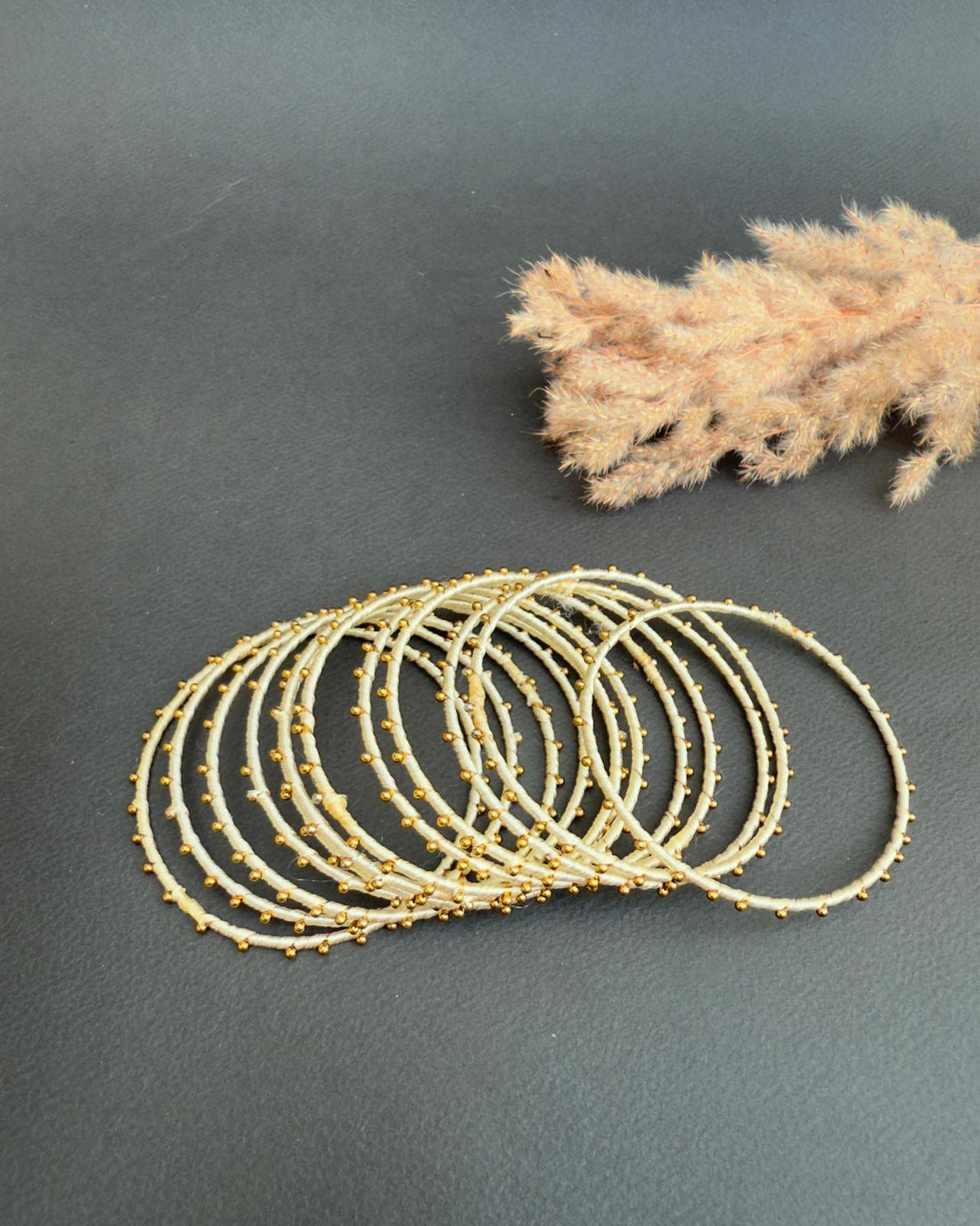 Laika Bangles Set White