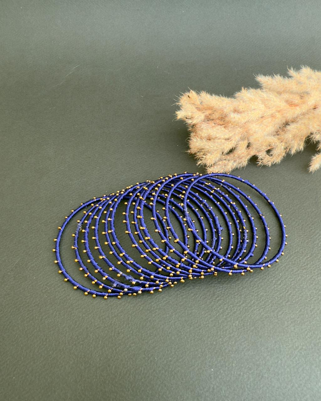 Laika Bangles Set Navy