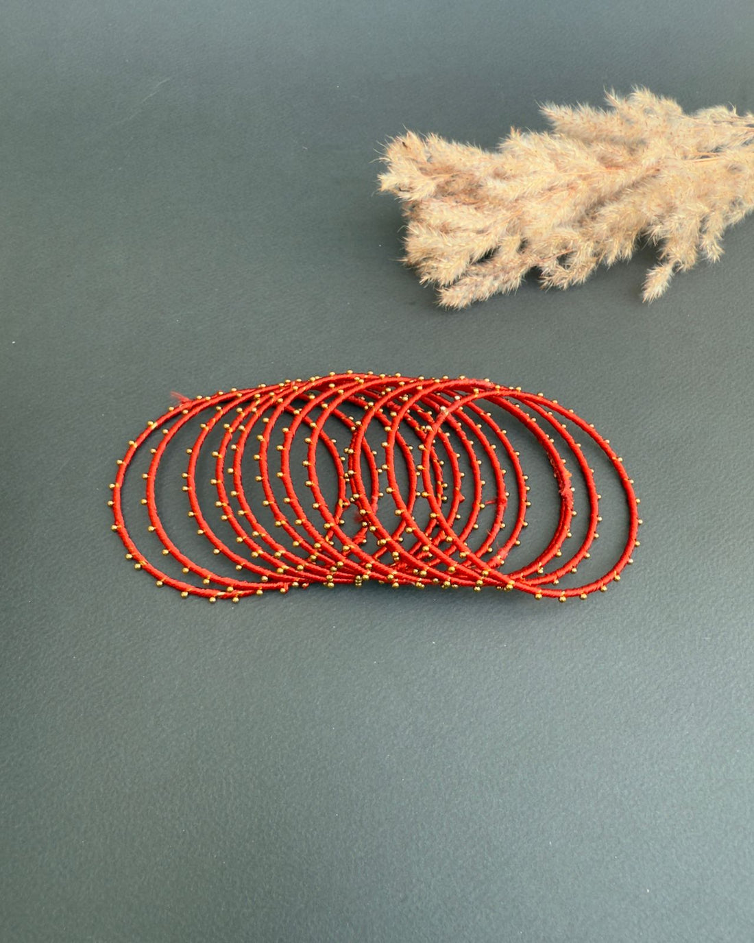 Laika Bangles Set Red2