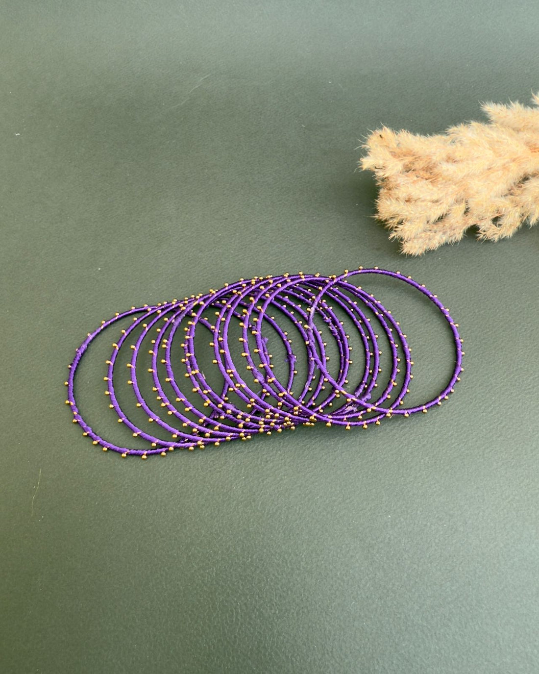 Laika Bangles Set Purple