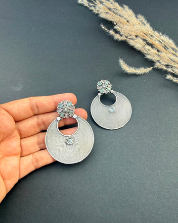 Nayrah Earrings Aqua&Lilac