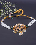 Handmade 18K Gold Plated Kundan Choker Jewelry