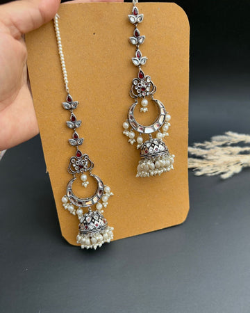 Divya Jhumka Earrings (D.C)