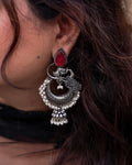 Fitoor Silver Earrings