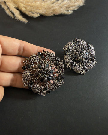 Abla Earrings black