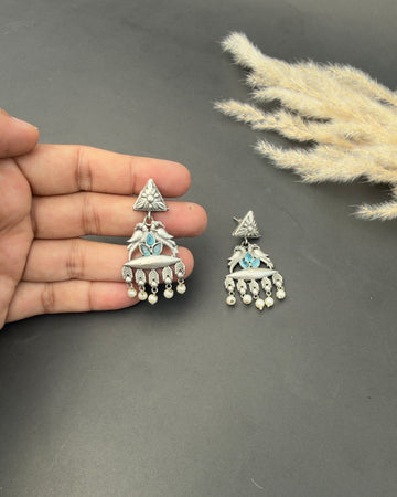 Rania Earrings blue