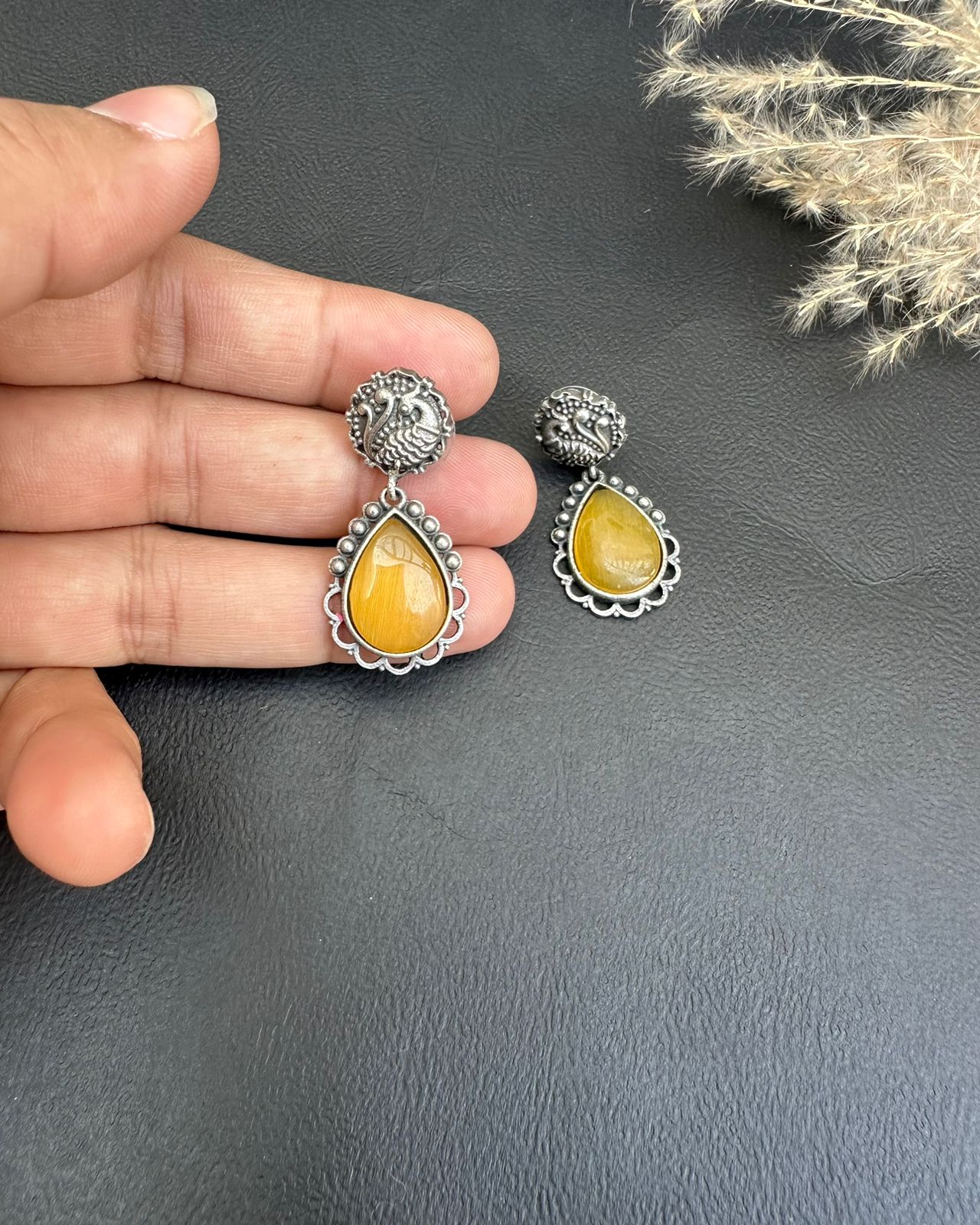 Yasmin Earrings Yellow