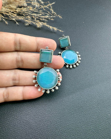 Nargess Earrings Blue