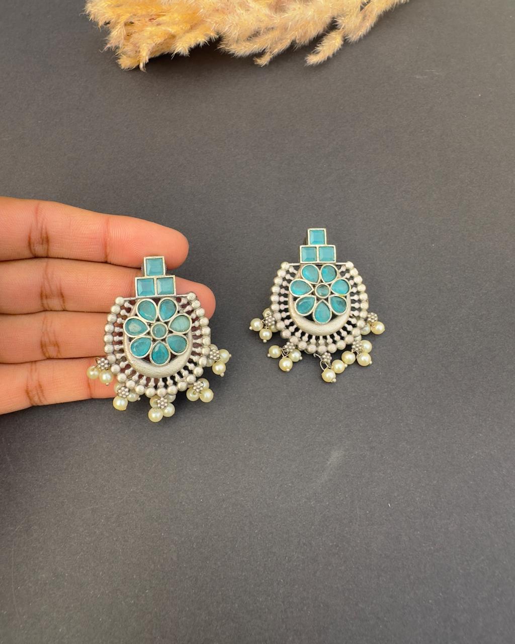 Malina Earrings Blue