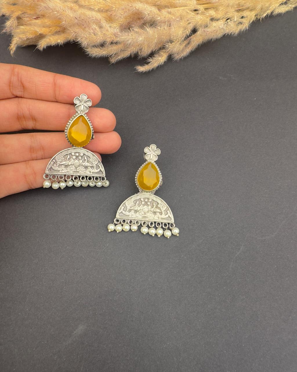 Najee Earrings Yellow