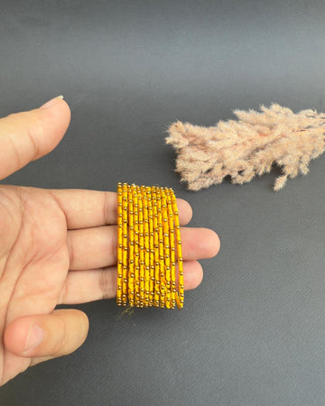 Laika Bangles Set Yellow