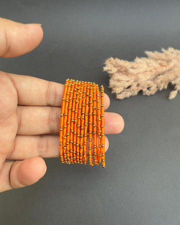 Laika Bangles Set Tangerine