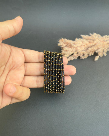 Laika Bangles Set Black