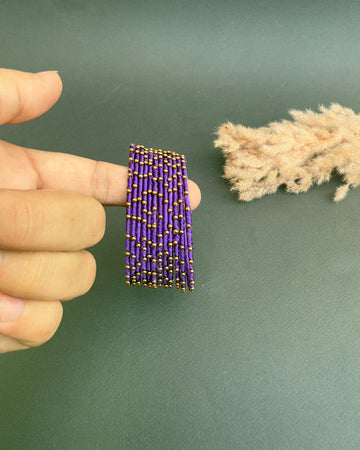 Laika Bangles Set Purple