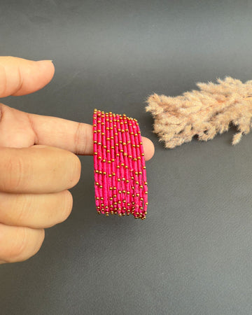 Laika Bangles Set Pink2