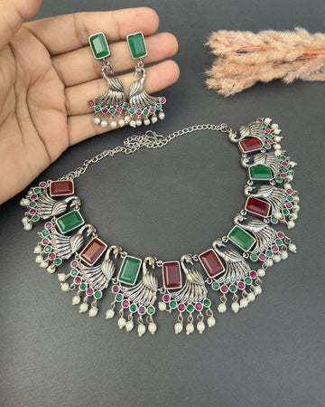 Abisa Necklace Set R&G
