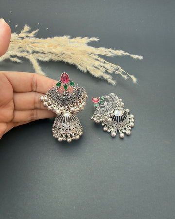 Gulab Earrings Multi