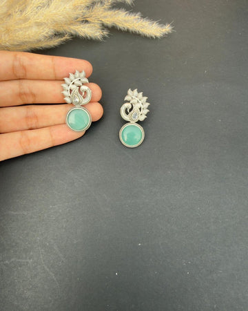 Parvin Earrings Mint