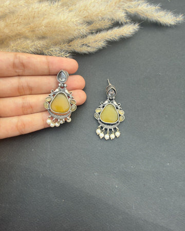 Mehrbano Earrings Yellow