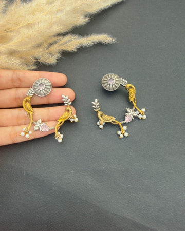 Zareen Earrings Pink