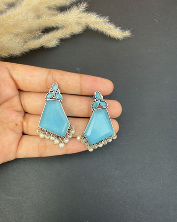 Abeera Earrings Blue