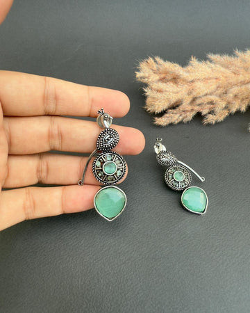 Esfi Earrings Aqua