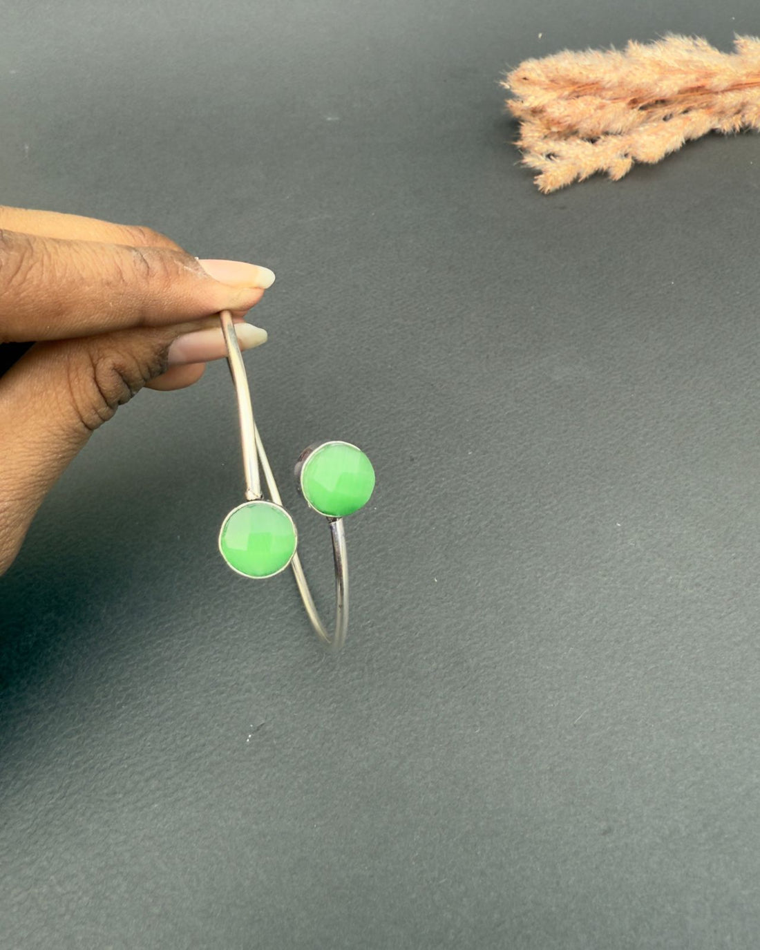 Liliya Bangle Sea Green