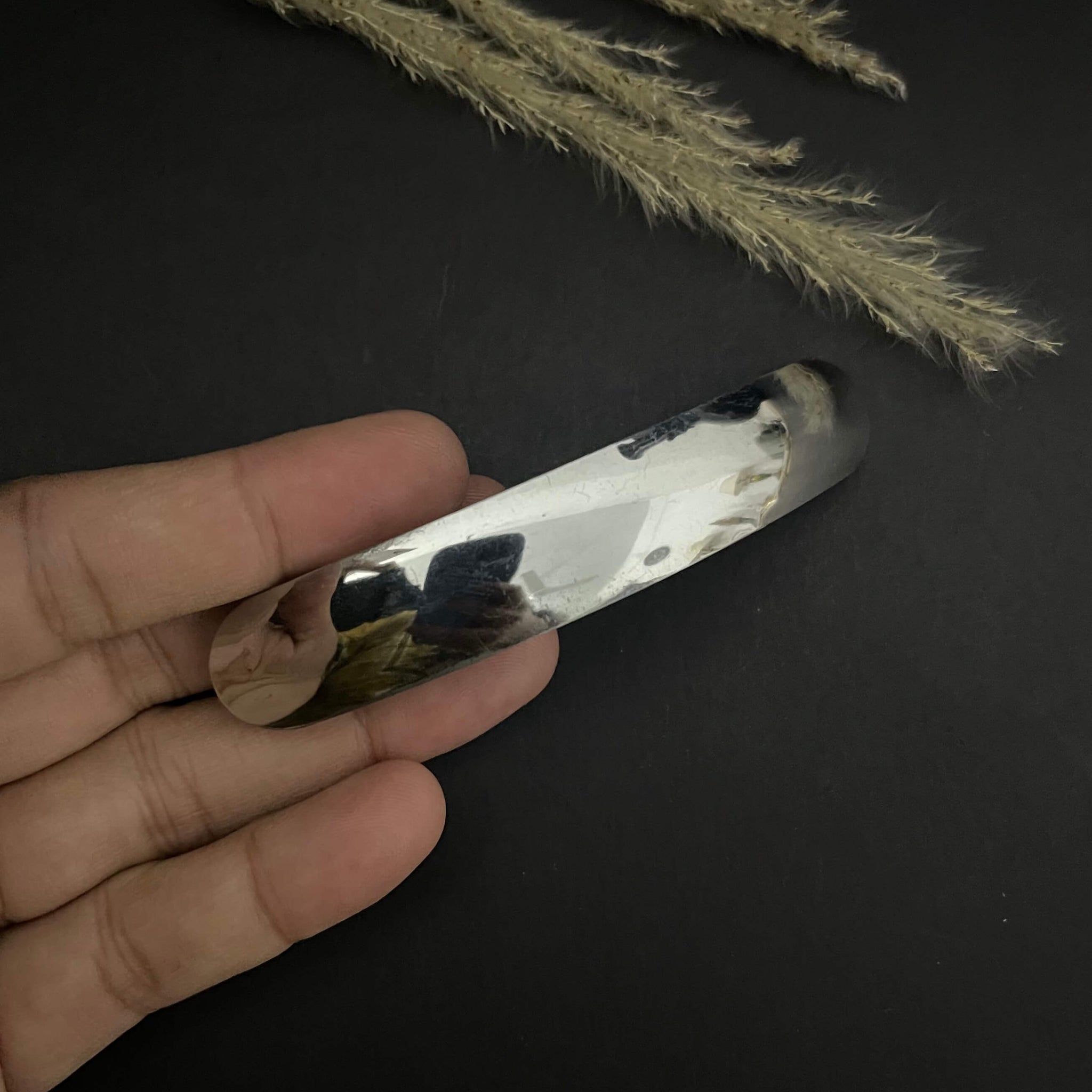 Silver Hair Clip
